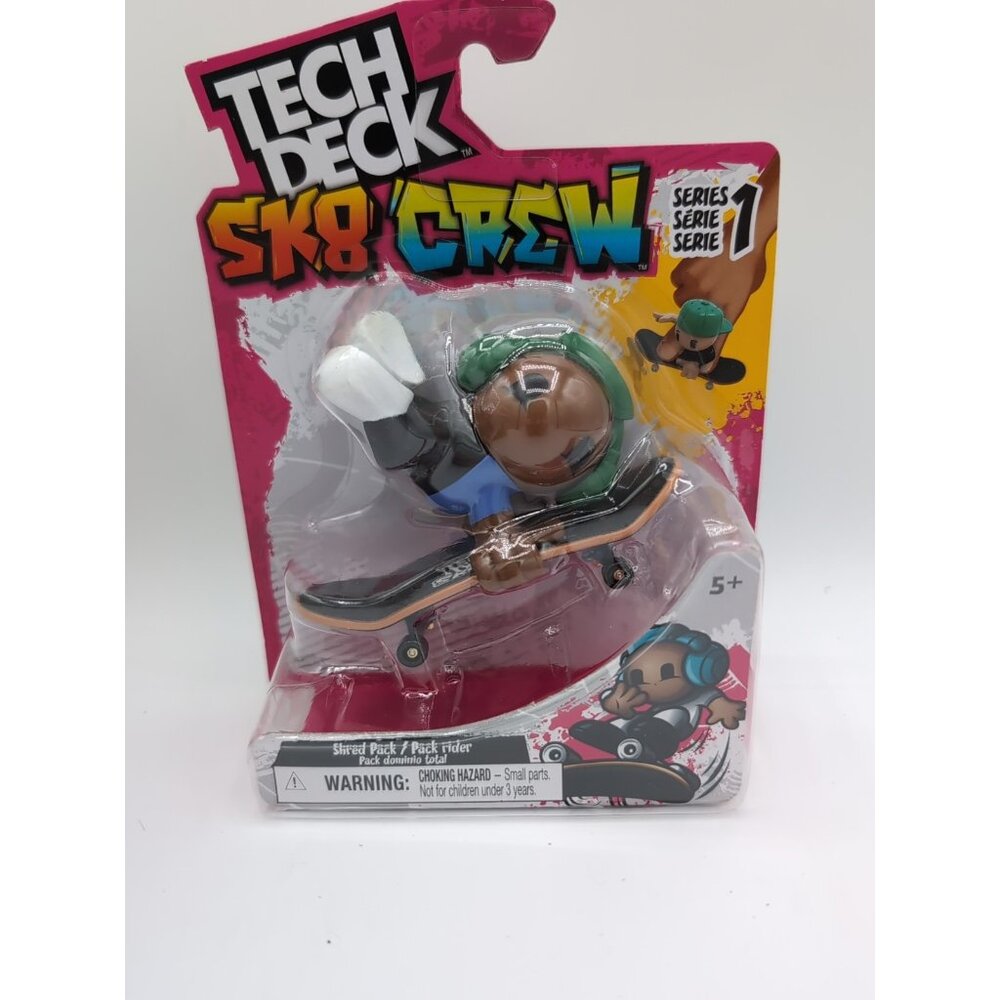 2024 NEW RELEASE Tech Deck SK8 Crew - Series 1 - Green Headphones 🔥 🔥
